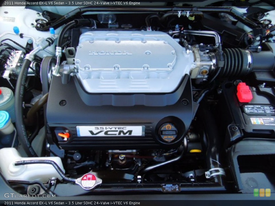 3.5 Liter SOHC 24-Valve i-VTEC V6 Engine for the 2011 Honda Accord #64804347