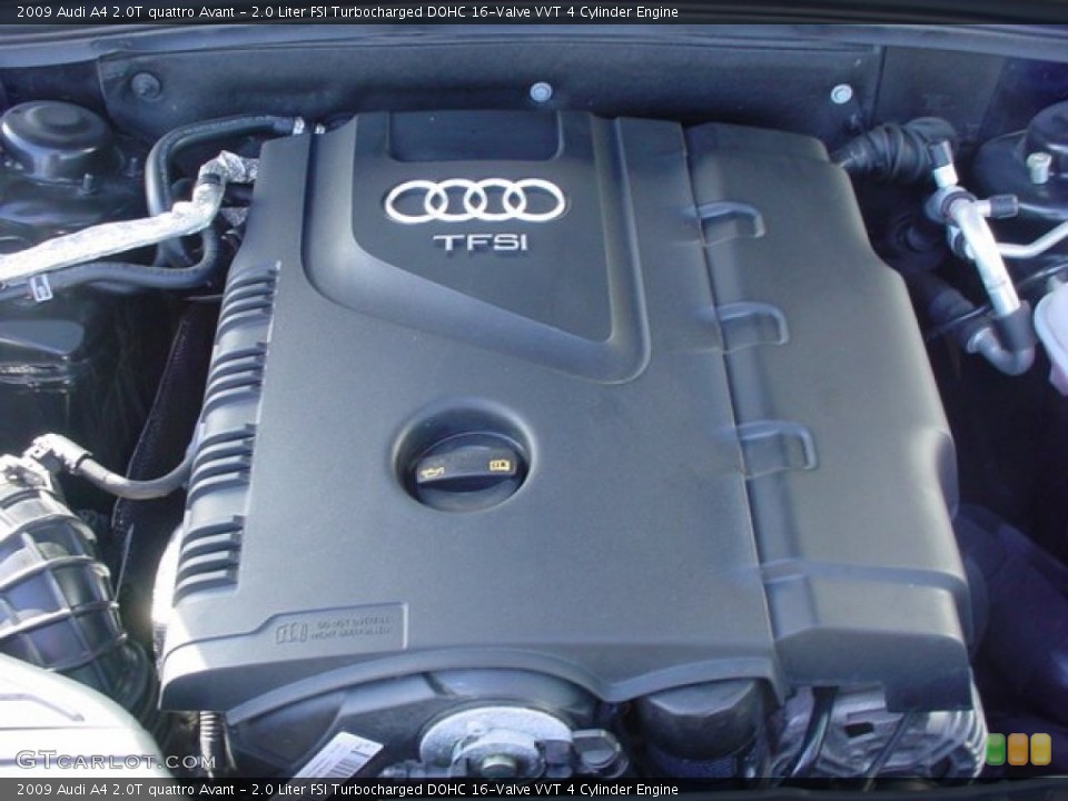 2.0 Liter FSI Turbocharged DOHC 16-Valve VVT 4 Cylinder Engine for the 2009 Audi A4 #64806789