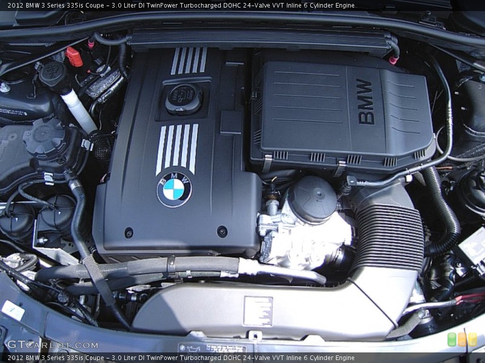 3.0 Liter DI TwinPower Turbocharged DOHC 24-Valve VVT Inline 6 Cylinder Engine for the 2012 BMW 3 Series #64840282