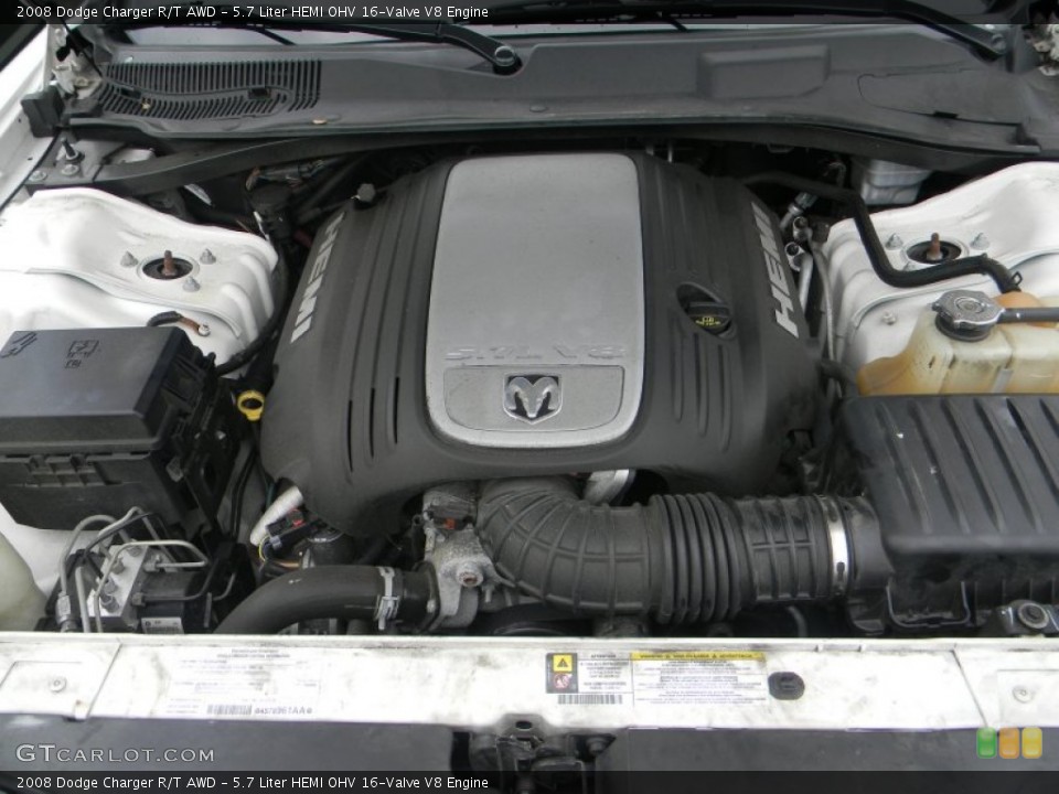 5.7 Liter HEMI OHV 16-Valve V8 Engine for the 2008 Dodge Charger #64841049