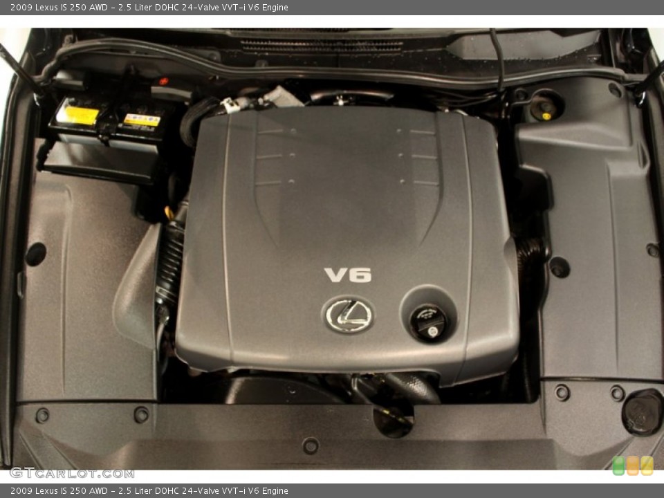 2.5 Liter DOHC 24-Valve VVT-i V6 Engine for the 2009 Lexus IS #64860035