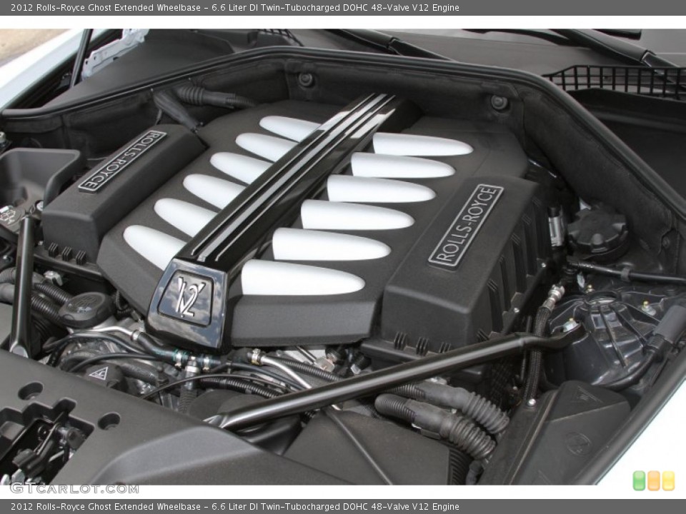 6.6 Liter DI Twin-Tubocharged DOHC 48-Valve V12 Engine for the 2012 Rolls-Royce Ghost #64872272