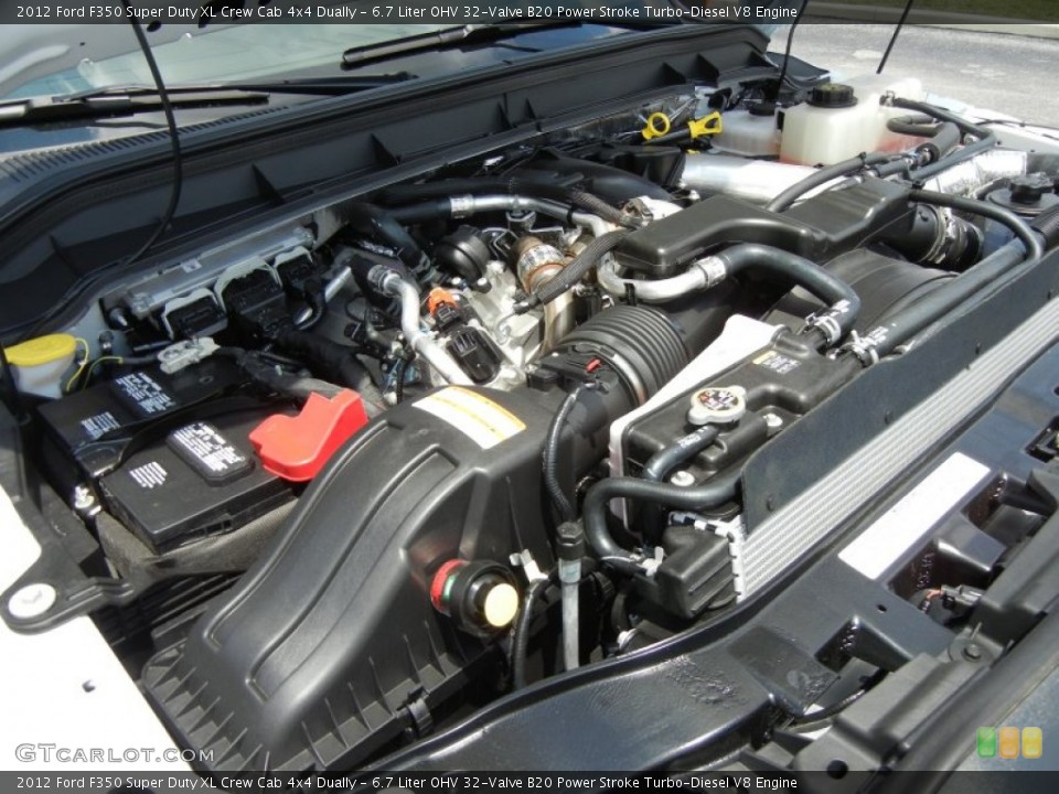 6.7 Liter OHV 32-Valve B20 Power Stroke Turbo-Diesel V8 Engine for the 2012 Ford F350 Super Duty #64889210