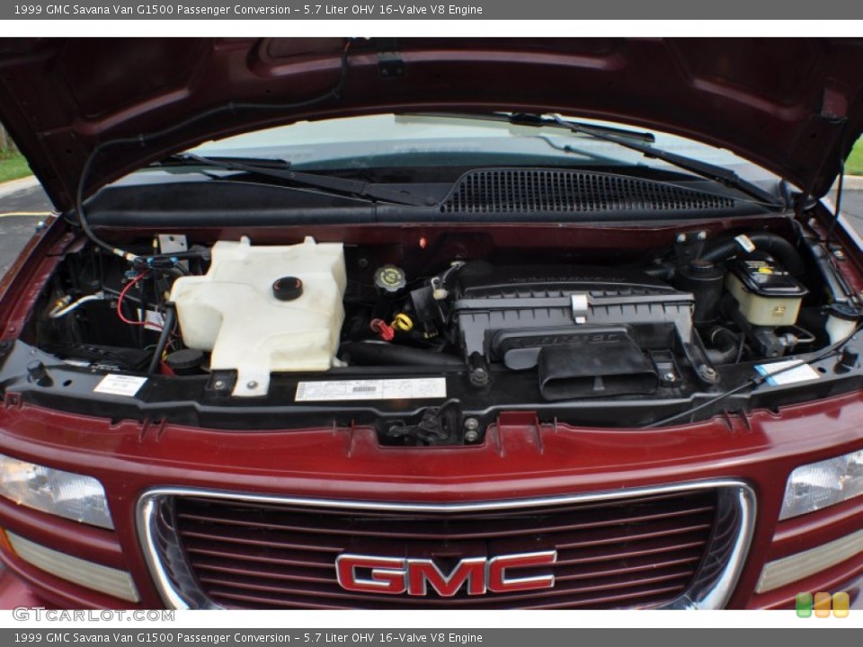 5.7 Liter OHV 16-Valve V8 Engine for the 1999 GMC Savana Van #64903127