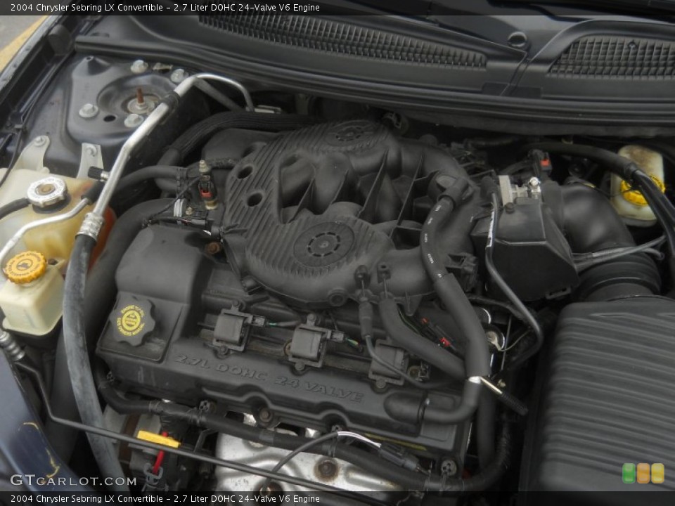 2.7 Liter DOHC 24-Valve V6 Engine for the 2004 Chrysler Sebring #64916355