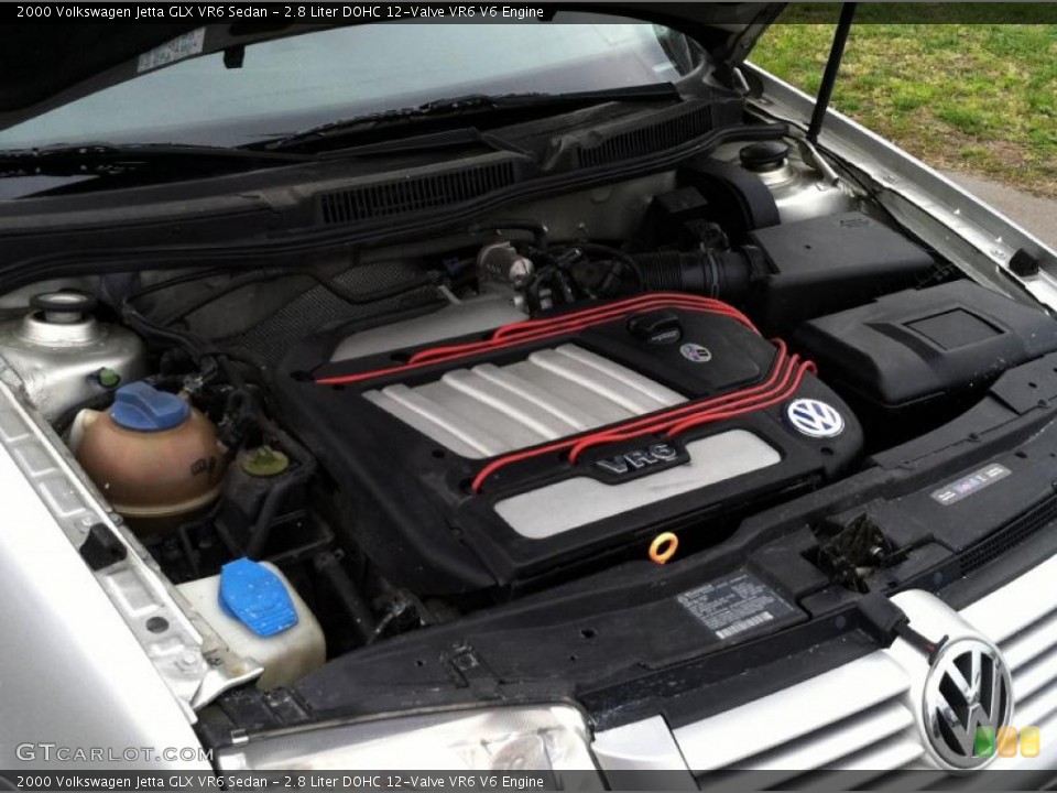 2.8 Liter DOHC 12-Valve VR6 V6 Engine for the 2000 Volkswagen Jetta #64953193