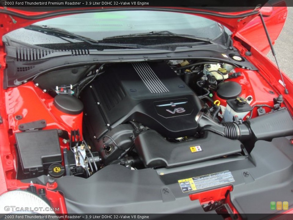3.9 Liter DOHC 32-Valve V8 Engine for the 2003 Ford Thunderbird #64974622