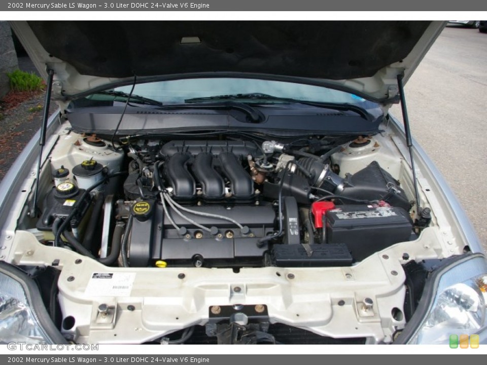 3.0 Liter DOHC 24-Valve V6 Engine for the 2002 Mercury Sable #64974745