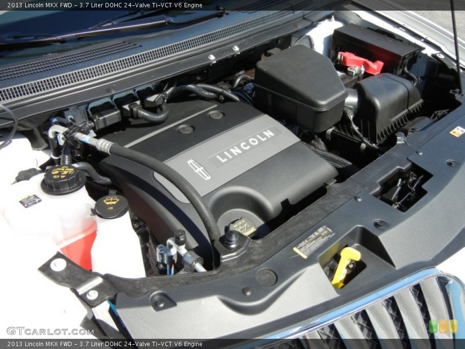 3.7 Liter DOHC 24-Valve Ti-VCT V6 Engine for the 2013 Lincoln MKX #64993556
