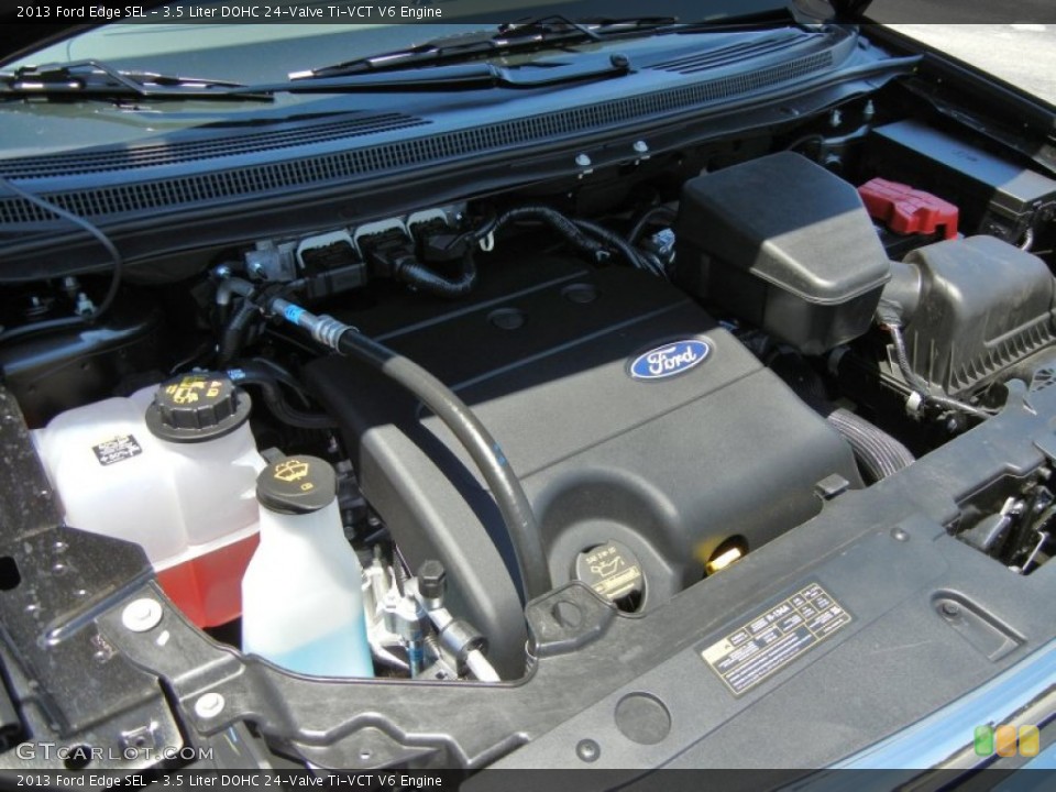 3.5 Liter DOHC 24-Valve Ti-VCT V6 Engine for the 2013 Ford Edge #64993721