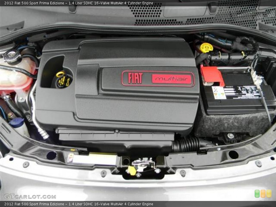 1.4 Liter SOHC 16-Valve MultiAir 4 Cylinder Engine for the 2012 Fiat 500 #64998051