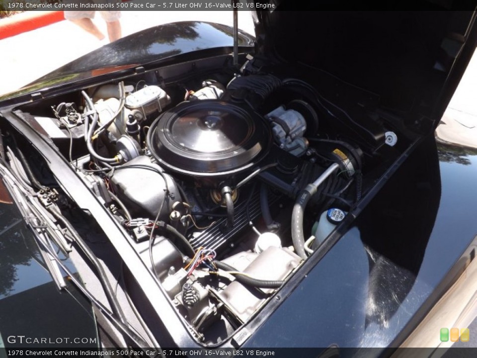 5.7 Liter OHV 16-Valve L82 V8 Engine for the 1978 Chevrolet Corvette #65012313