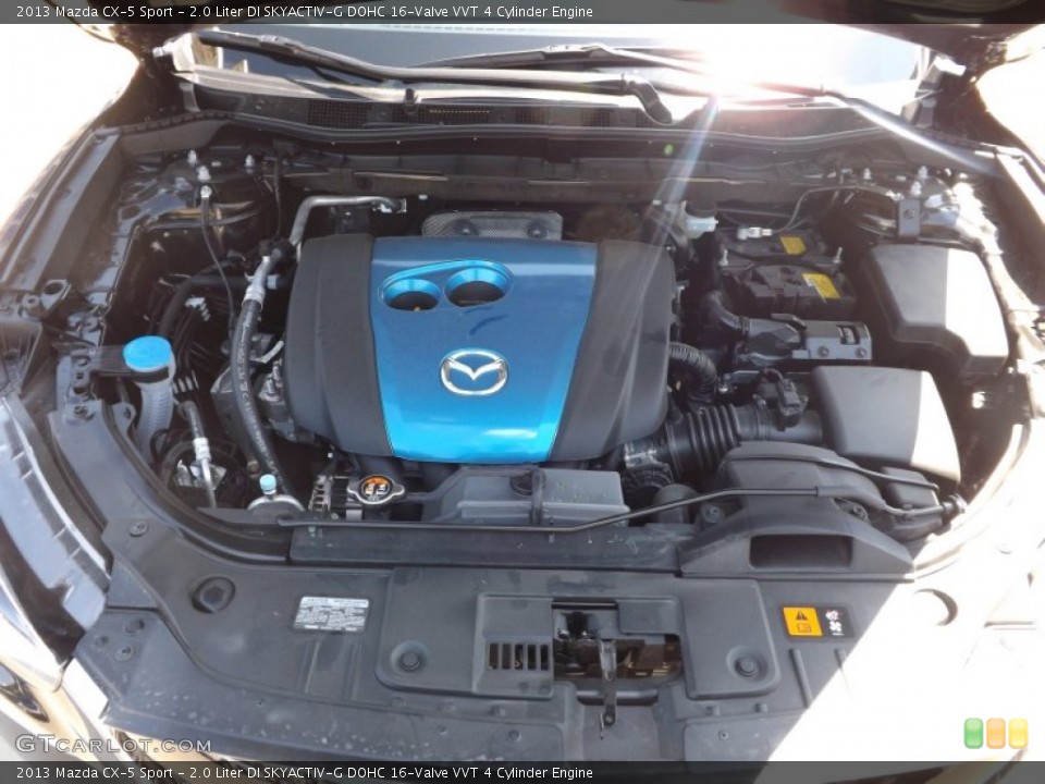 2.0 Liter DI SKYACTIV-G DOHC 16-Valve VVT 4 Cylinder Engine for the 2013 Mazda CX-5 #65012657