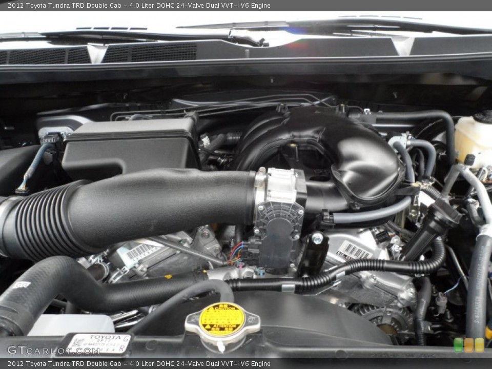 4.0 Liter DOHC 24-Valve Dual VVT-i V6 Engine for the 2012 Toyota Tundra #65034562
