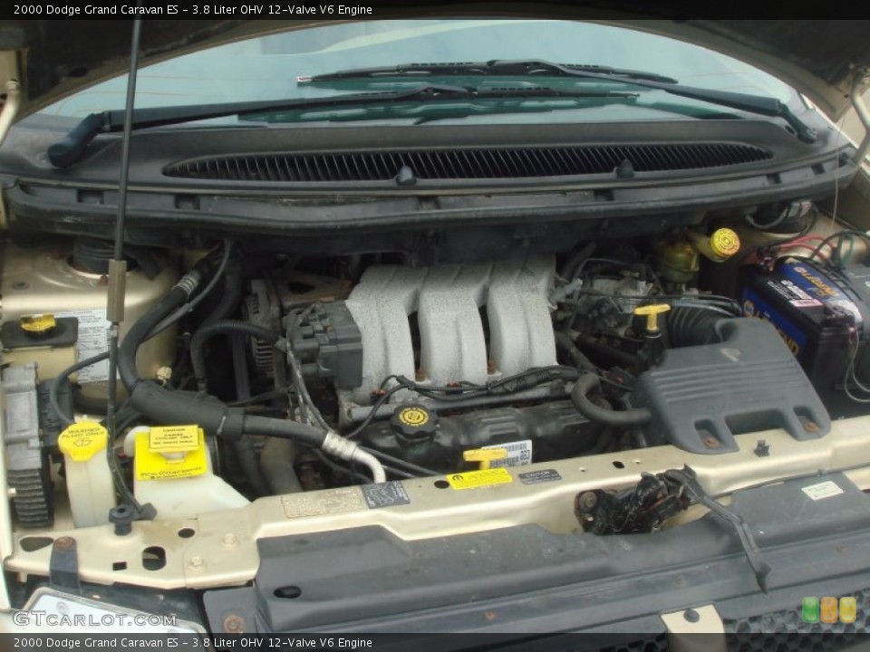 3.8 Liter OHV 12-Valve V6 Engine for the 2000 Dodge Grand Caravan #65037605