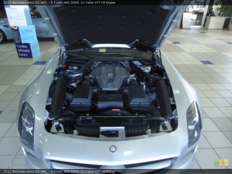 6.3 Liter AMG DOHC 32-Valve VVT V8 Engine for the 2012 Mercedes-Benz SLS #65053654