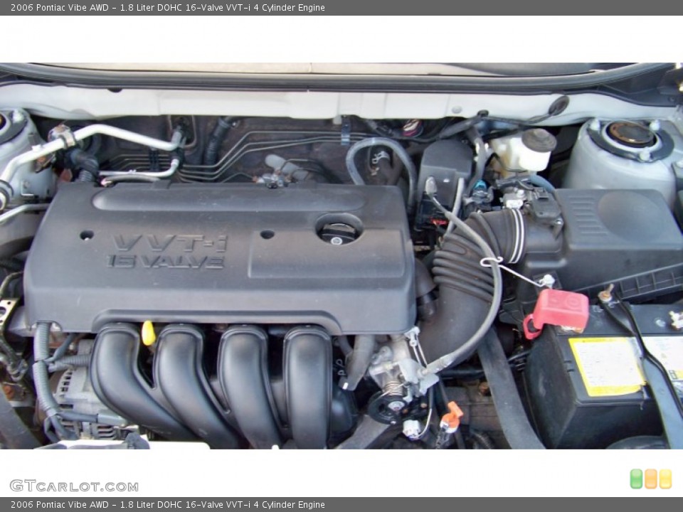 1.8 Liter DOHC 16-Valve VVT-i 4 Cylinder Engine for the 2006 Pontiac Vibe #65070839