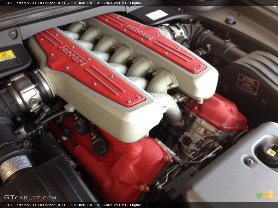6.0 Liter DOHC 48-Valve VVT V12 Engine for the 2010 Ferrari 599 GTB Fiorano #65078771