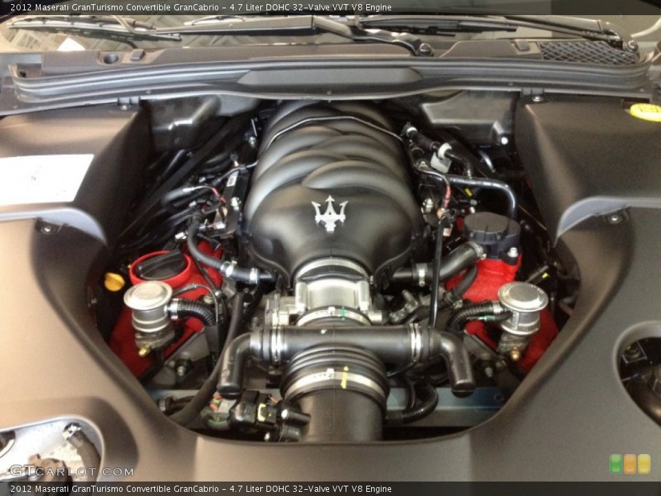 4.7 Liter DOHC 32-Valve VVT V8 Engine for the 2012 Maserati GranTurismo Convertible #65079252