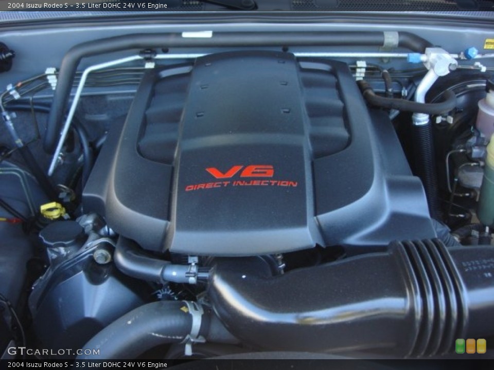 3.5 Liter DOHC 24V V6 Engine for the 2004 Isuzu Rodeo #65081696
