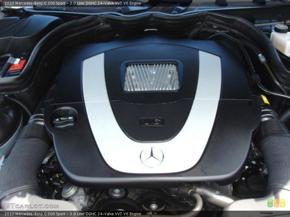 3.0 Liter DOHC 24-Valve VVT V6 Engine for the 2010 Mercedes-Benz C #65086547