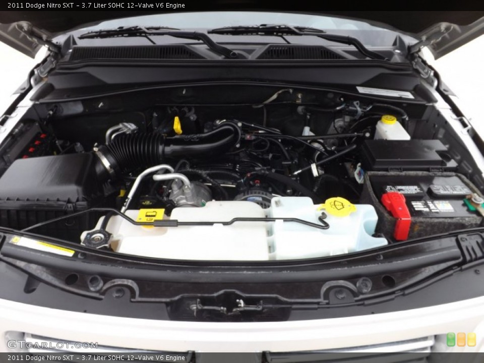 3.7 Liter SOHC 12-Valve V6 Engine for the 2011 Dodge Nitro #65087396