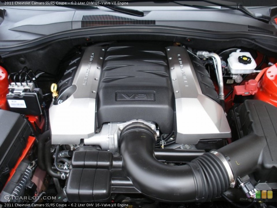 6.2 Liter OHV 16-Valve V8 Engine for the 2011 Chevrolet Camaro #65122306