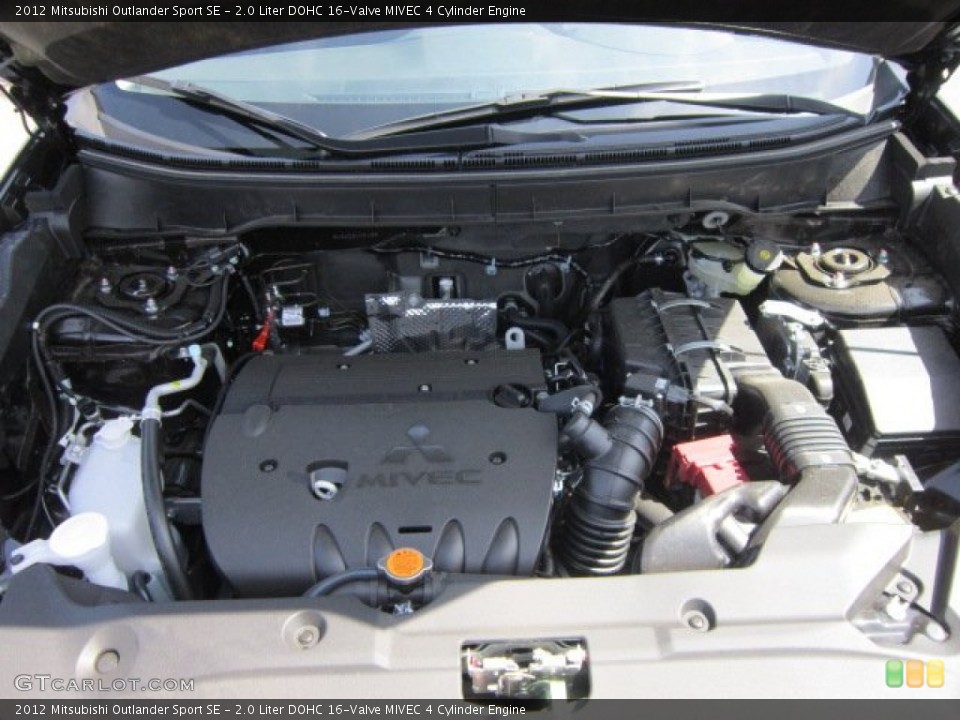 2.0 Liter DOHC 16-Valve MIVEC 4 Cylinder Engine for the 2012 Mitsubishi Outlander Sport #65131723