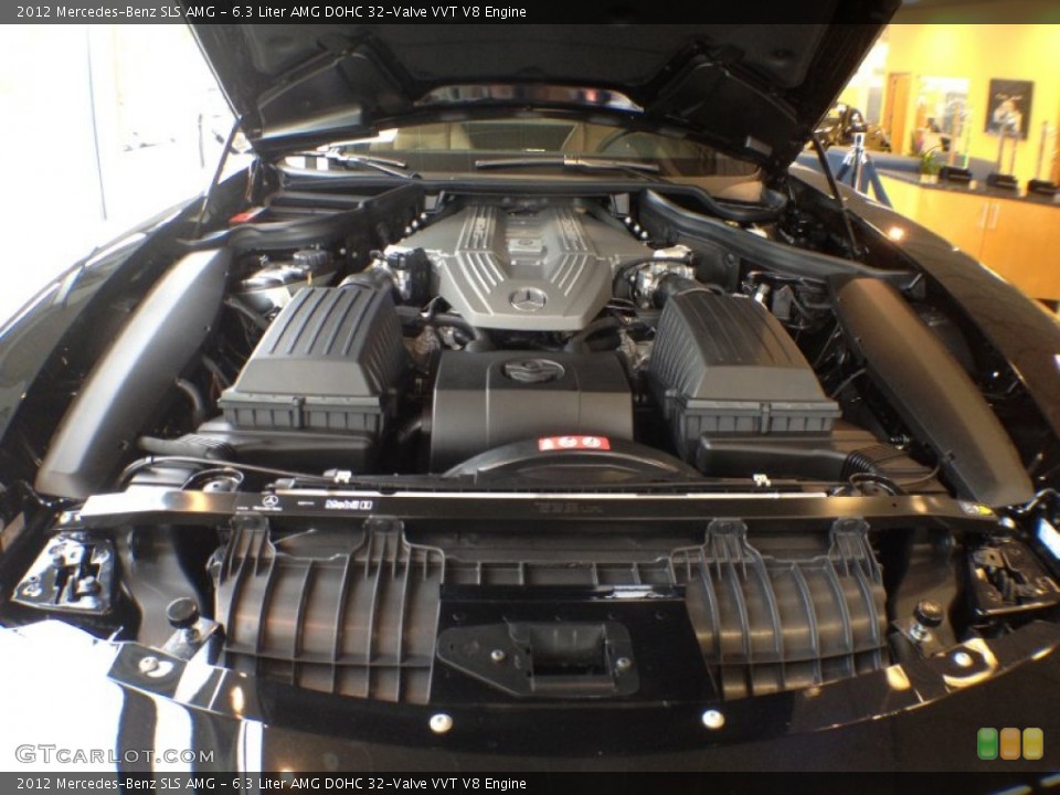 6.3 Liter AMG DOHC 32-Valve VVT V8 Engine for the 2012 Mercedes-Benz SLS #65140149