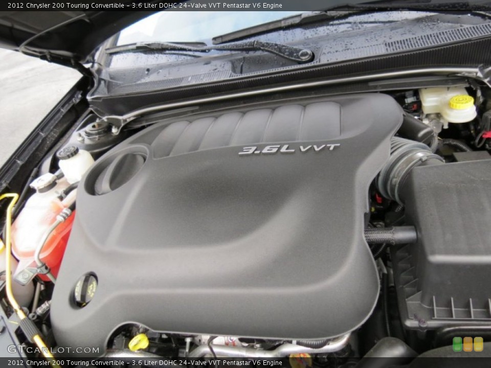3.6 Liter DOHC 24-Valve VVT Pentastar V6 Engine for the 2012 Chrysler 200 #65142219