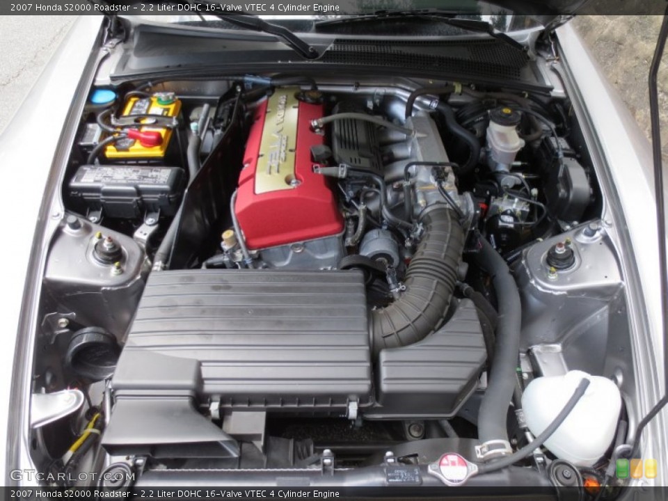 2.2 Liter DOHC 16-Valve VTEC 4 Cylinder Engine for the 2007 Honda S2000 #65146650