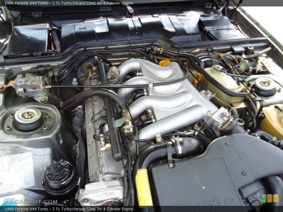 2.5L Turbocharged SOHC 8V 4 Cylinder Engine for the 1986 Porsche 944 #65151399