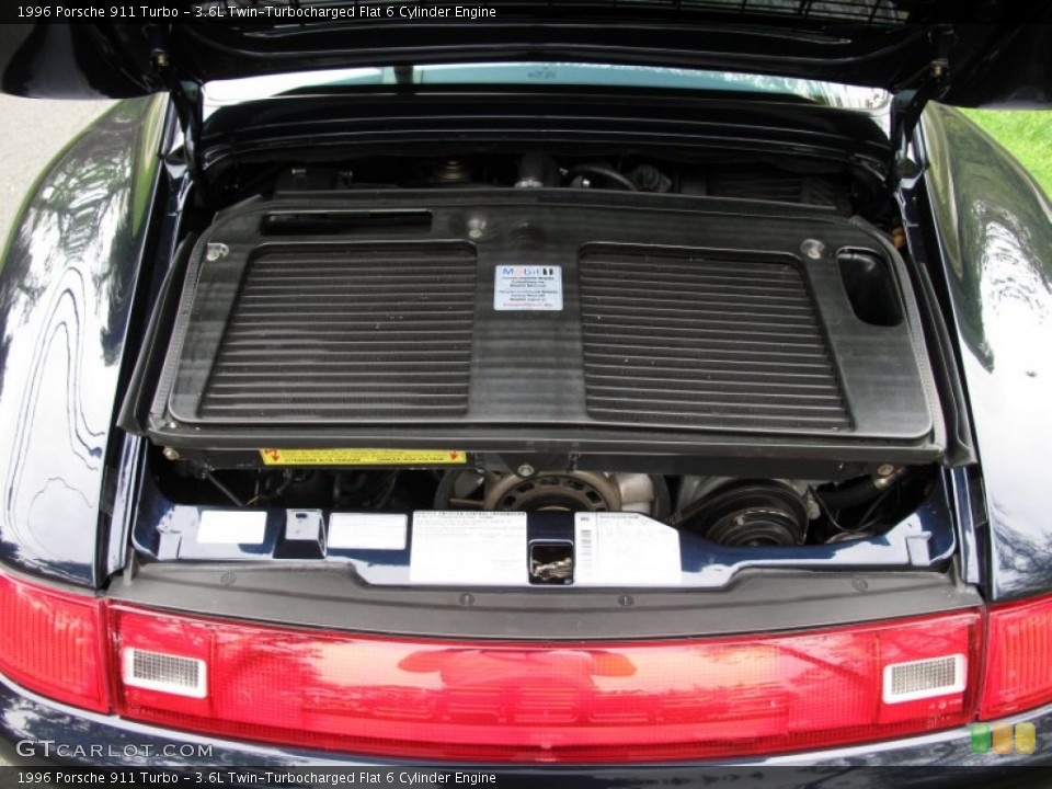 3.6L Twin-Turbocharged Flat 6 Cylinder Engine for the 1996 Porsche 911 #65154120