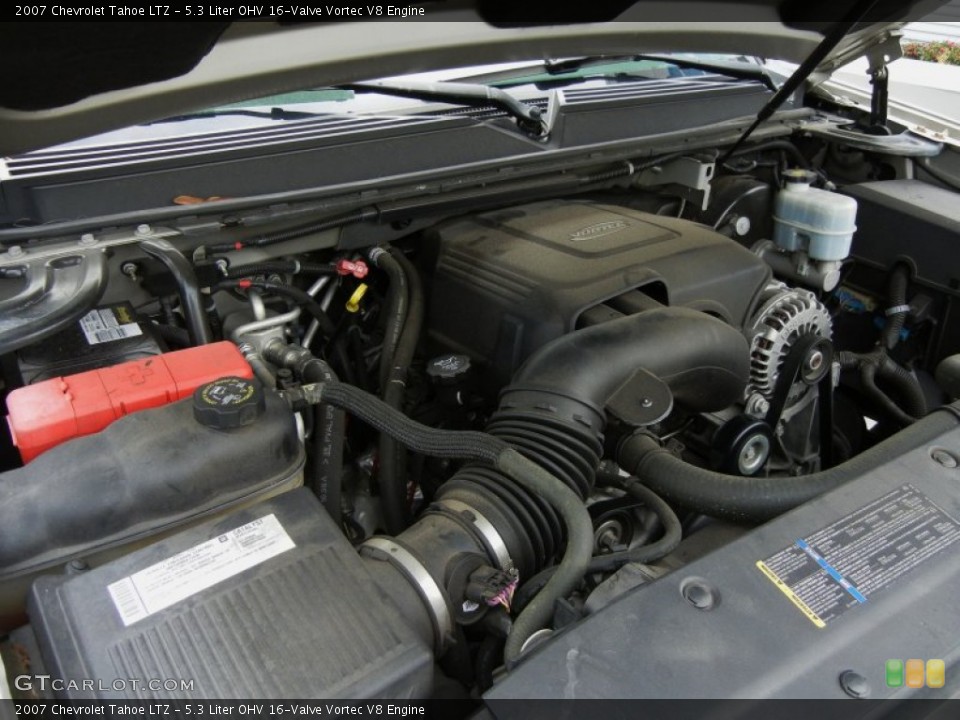 5.3 Liter OHV 16-Valve Vortec V8 Engine for the 2007 Chevrolet Tahoe #65156010