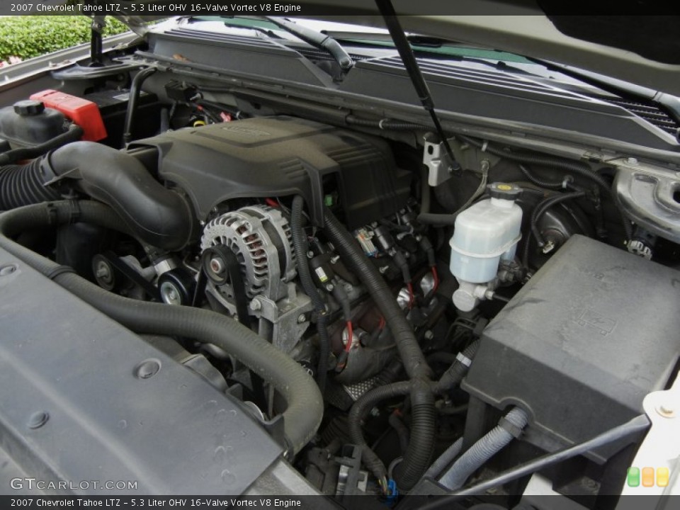 5.3 Liter OHV 16-Valve Vortec V8 Engine for the 2007 Chevrolet Tahoe #65156016
