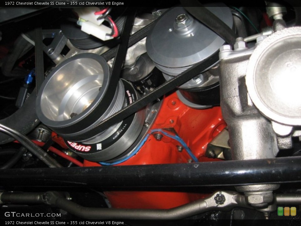 355 cid Chvevrolet V8 Engine for the 1972 Chevrolet Chevelle #65156583