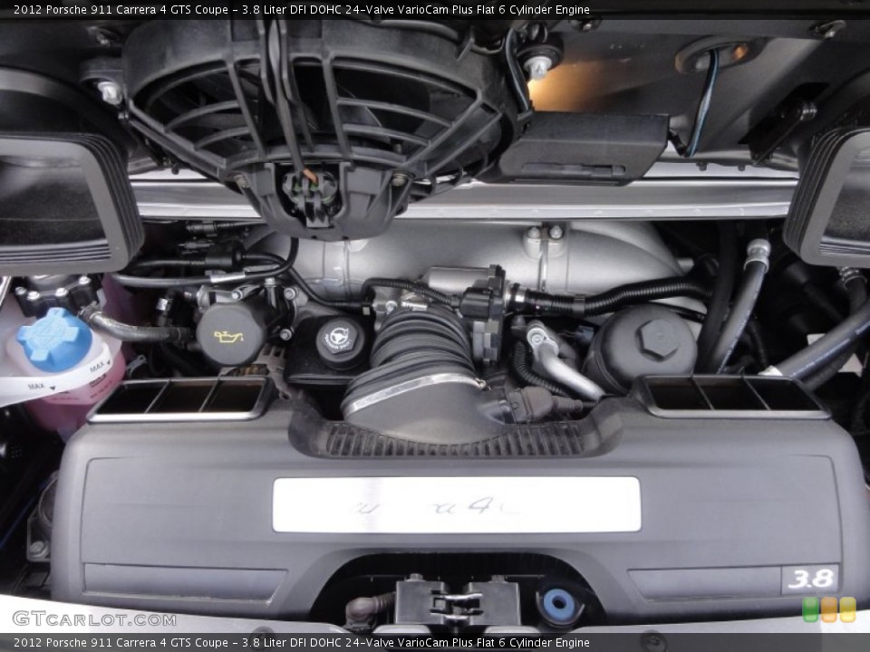 3.8 Liter DFI DOHC 24-Valve VarioCam Plus Flat 6 Cylinder Engine for the 2012 Porsche 911 #65159586