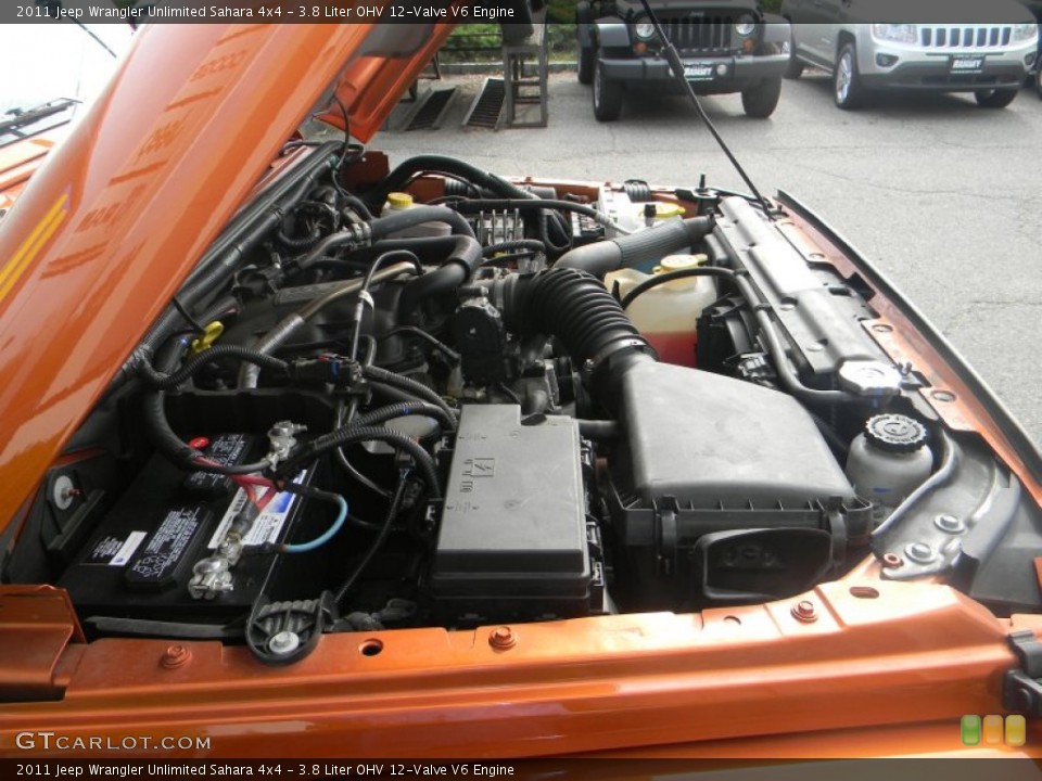 3.8 Liter OHV 12-Valve V6 Engine for the 2011 Jeep Wrangler Unlimited #65165481