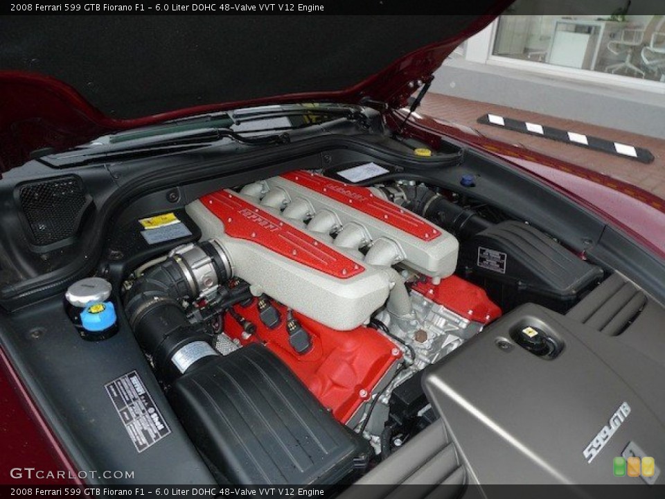 6.0 Liter DOHC 48-Valve VVT V12 Engine for the 2008 Ferrari 599 GTB Fiorano #65167434