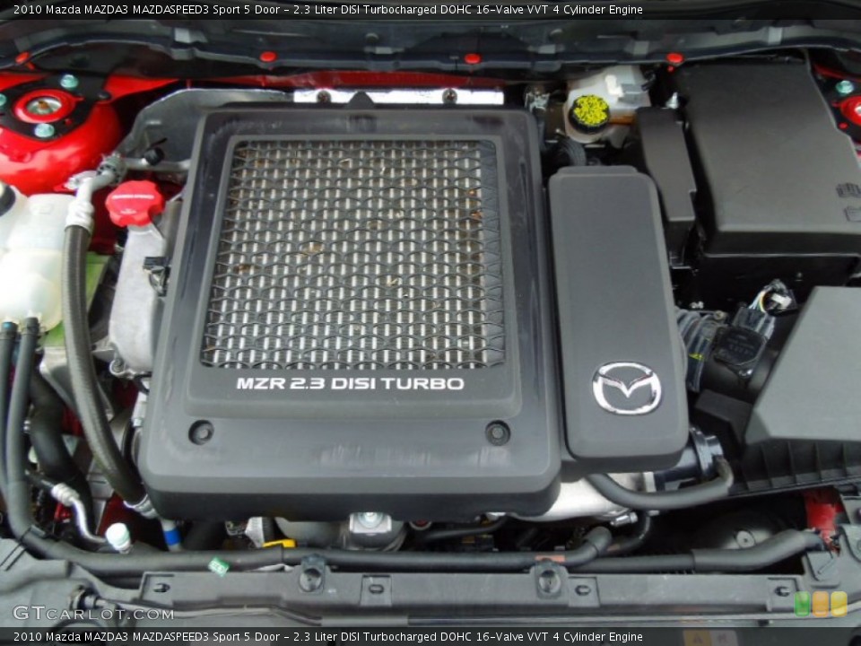 2.3 Liter DISI Turbocharged DOHC 16-Valve VVT 4 Cylinder Engine for the 2010 Mazda MAZDA3 #65183400
