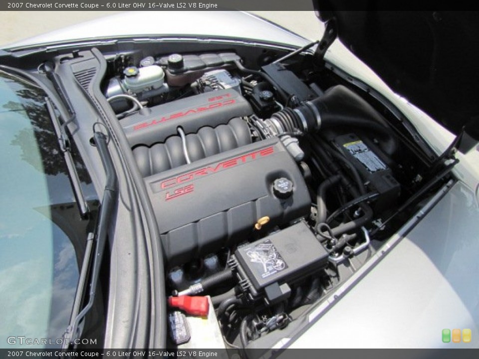 6.0 Liter OHV 16-Valve LS2 V8 Engine for the 2007 Chevrolet Corvette #65215600