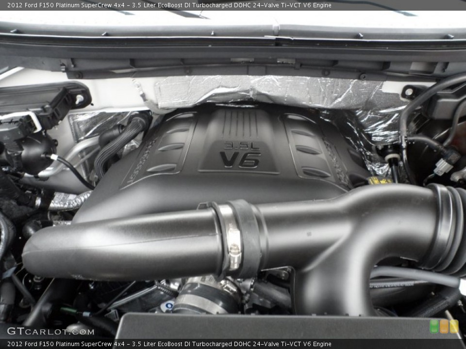 3.5 Liter EcoBoost DI Turbocharged DOHC 24-Valve Ti-VCT V6 Engine for the 2012 Ford F150 #65221090