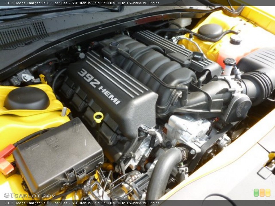 6.4 Liter 392 cid SRT HEMI OHV 16-Valve V8 Engine for the 2012 Dodge Charger #65254307