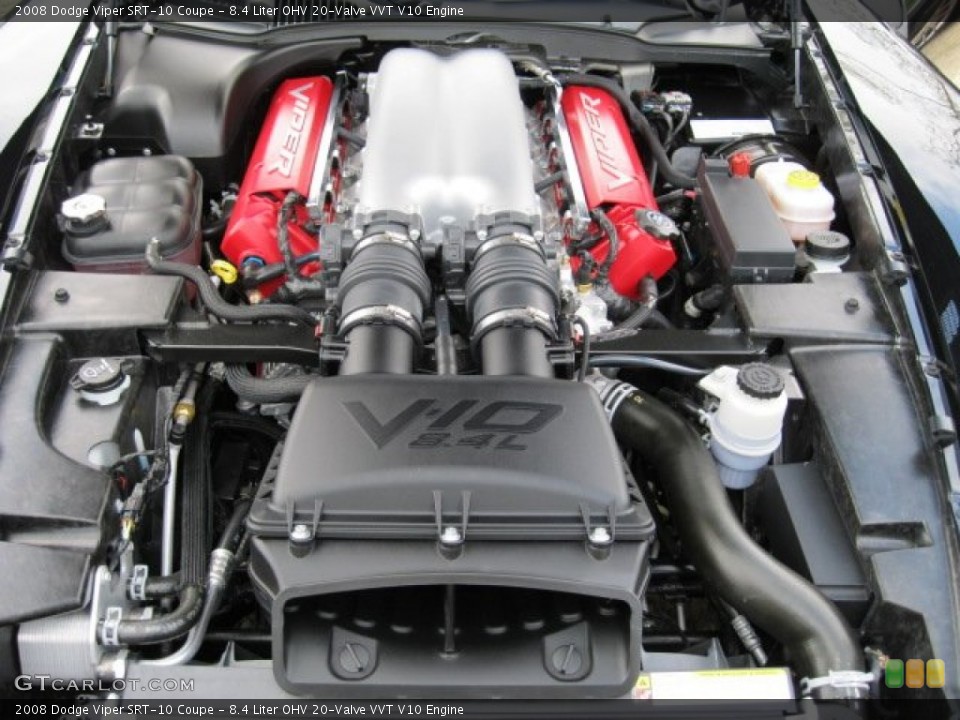 8.4 Liter OHV 20-Valve VVT V10 Engine for the 2008 Dodge Viper #65263877