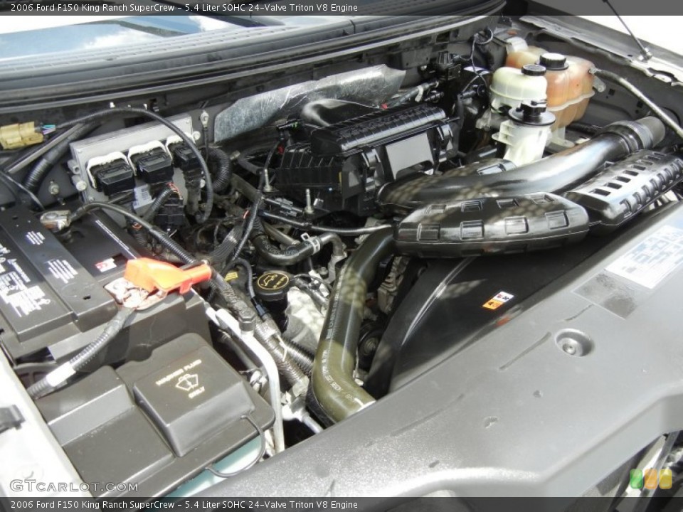 5.4 Liter SOHC 24-Valve Triton V8 Engine for the 2006 Ford F150 #65282858