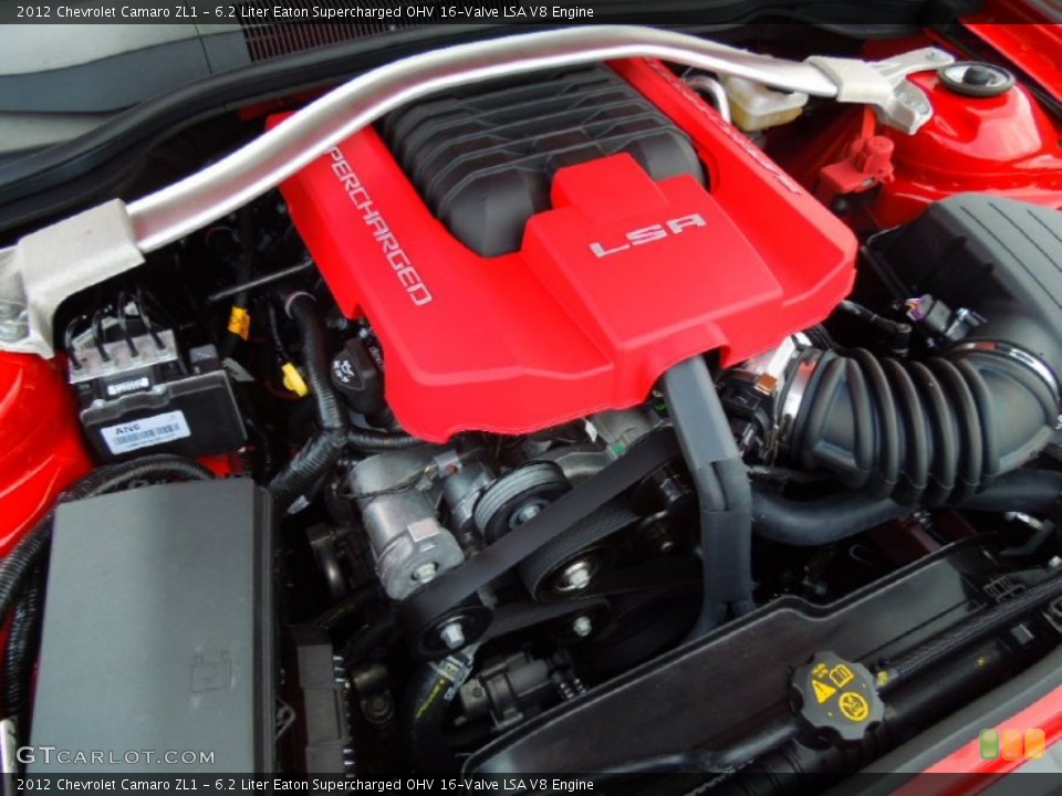 6.2 Liter Eaton Supercharged OHV 16-Valve LSA V8 Engine for the 2012 Chevrolet Camaro #65285684
