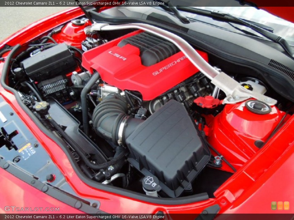 6.2 Liter Eaton Supercharged OHV 16-Valve LSA V8 Engine for the 2012 Chevrolet Camaro #65285693