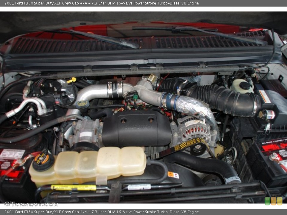 7.3 Liter OHV 16-Valve Power Stroke Turbo-Diesel V8 Engine for the 2001 Ford F350 Super Duty #65304149