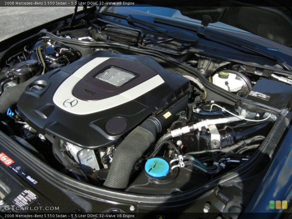 5.5 Liter DOHC 32-Valve V8 Engine for the 2008 Mercedes-Benz S #65316791