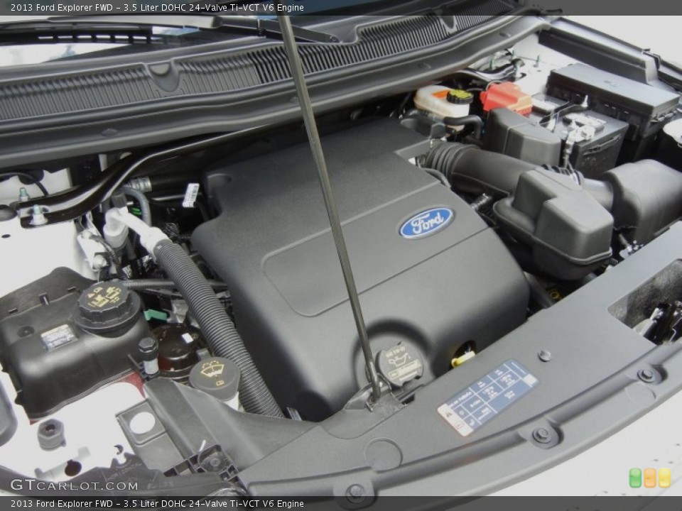 3.5 Liter DOHC 24-Valve Ti-VCT V6 Engine for the 2013 Ford Explorer #65317559